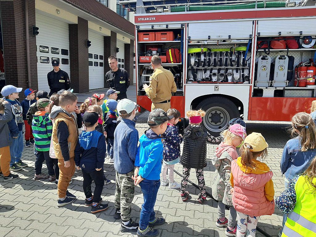 Wizyta w Powiatowej Państwowej Straży Pożarnej w Gorlicach