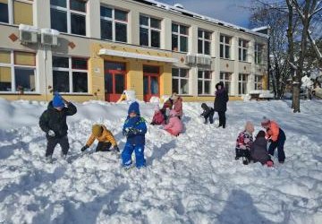 Zabawy na śniegu