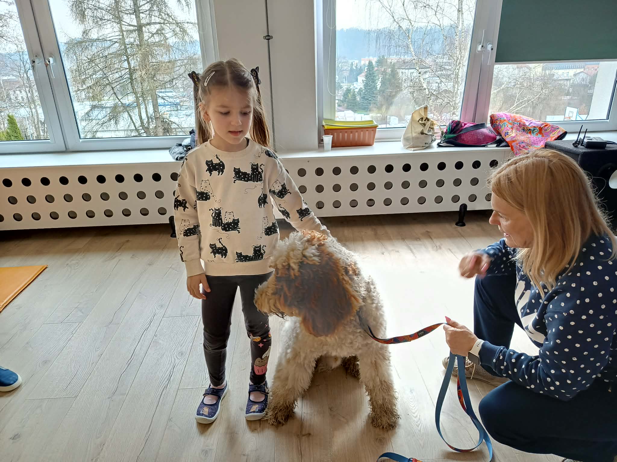 Spotkanie z pracownikiem fundacji Psystań